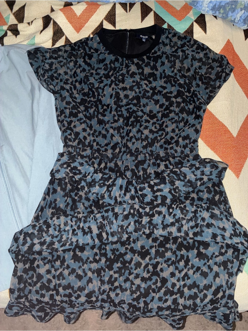 Madewell dress, floral gray, ladies bundle size small, lightweight jacket